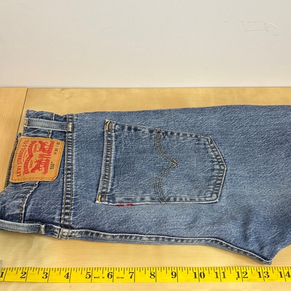 Levi's Men's Slim Fit Blue Jeans - Picture 9 of 12